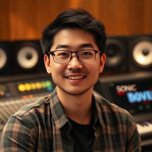 Portrait of Harmony Chen, mixing and mastering engineer at Sonic Haven Studios.